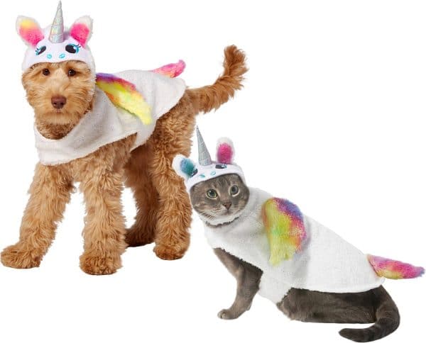 Unicorn Dog and Cat Costume